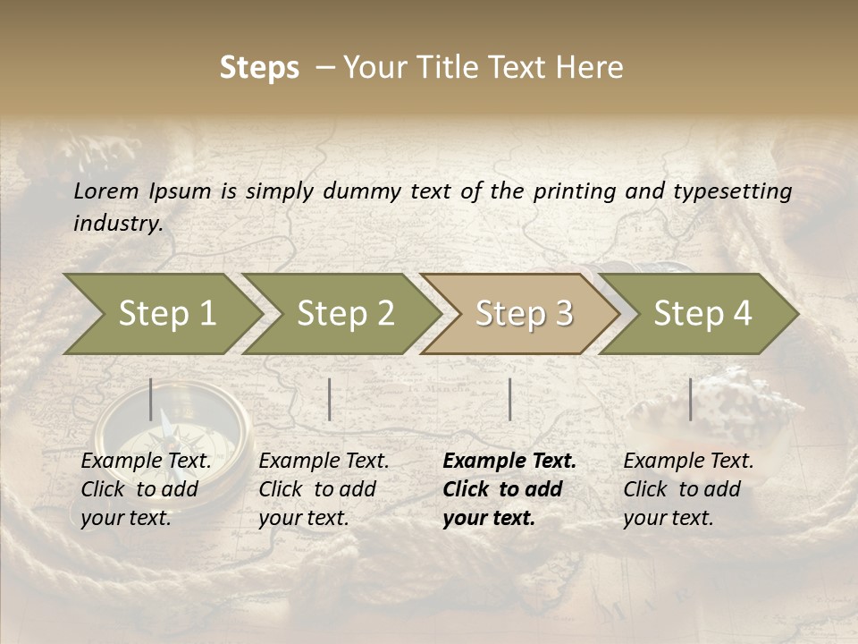 Travel Map PowerPoint Template