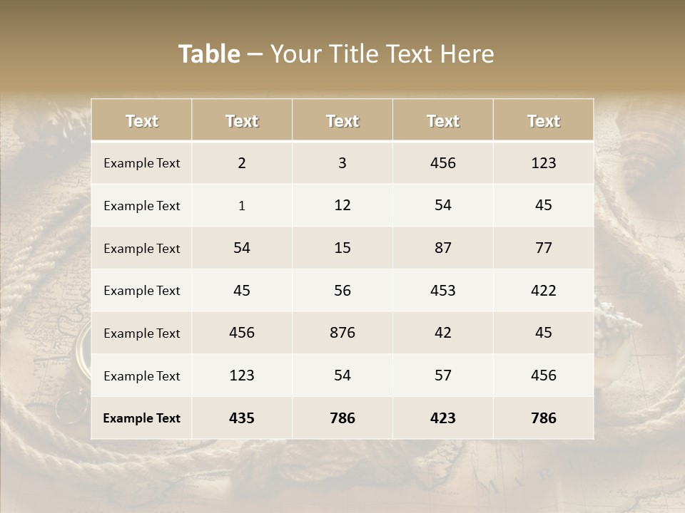 Travel Map PowerPoint Template
