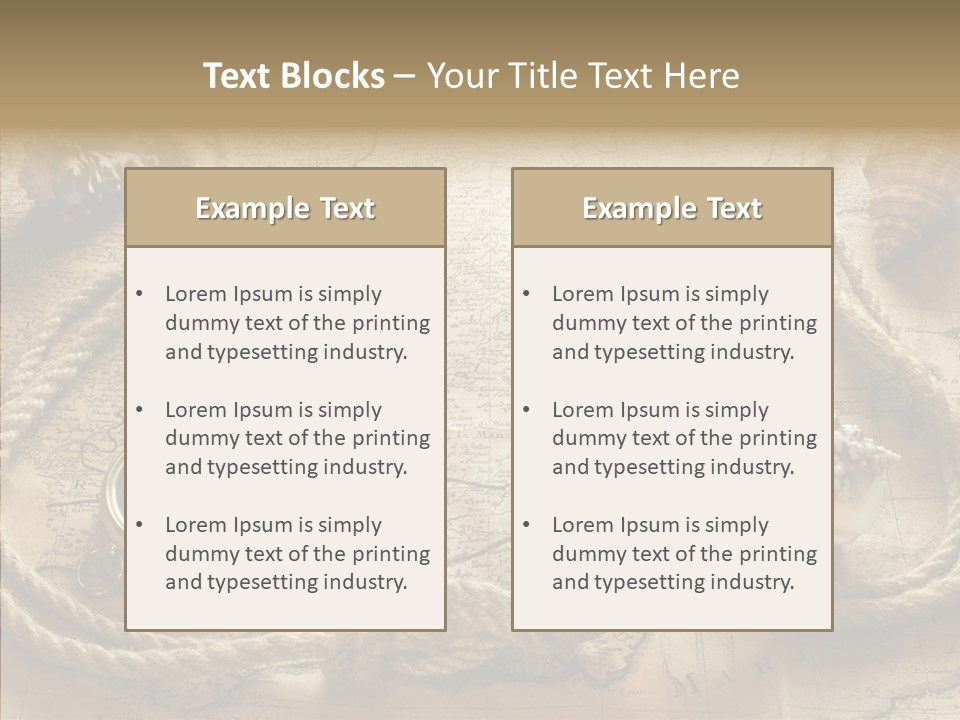 Travel Map PowerPoint Template