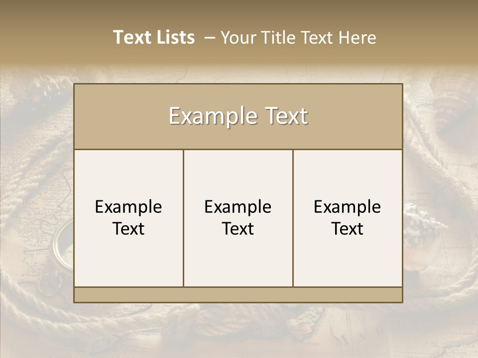 Travel Map PowerPoint Template