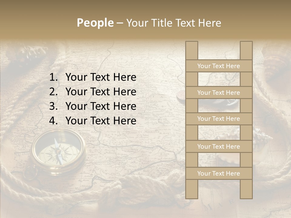 Travel Map PowerPoint Template