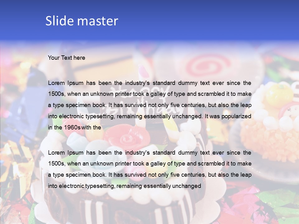 Happy Birthday To You PowerPoint Template