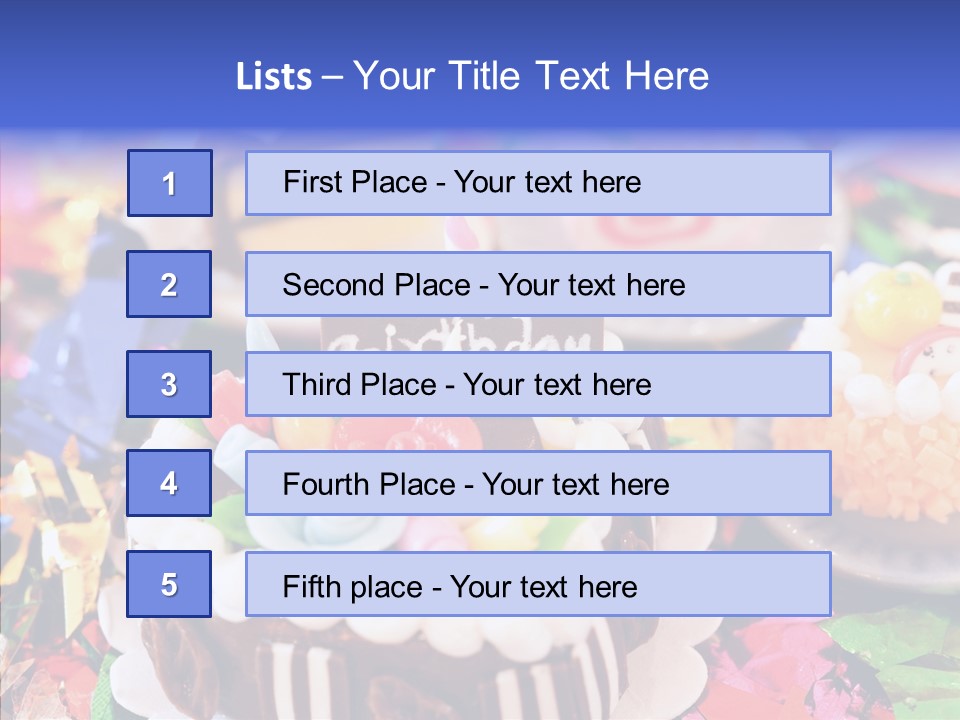 Happy Birthday To You PowerPoint Template