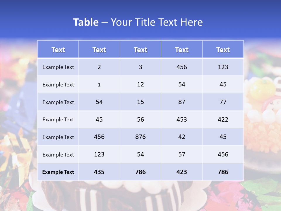 Happy Birthday To You PowerPoint Template