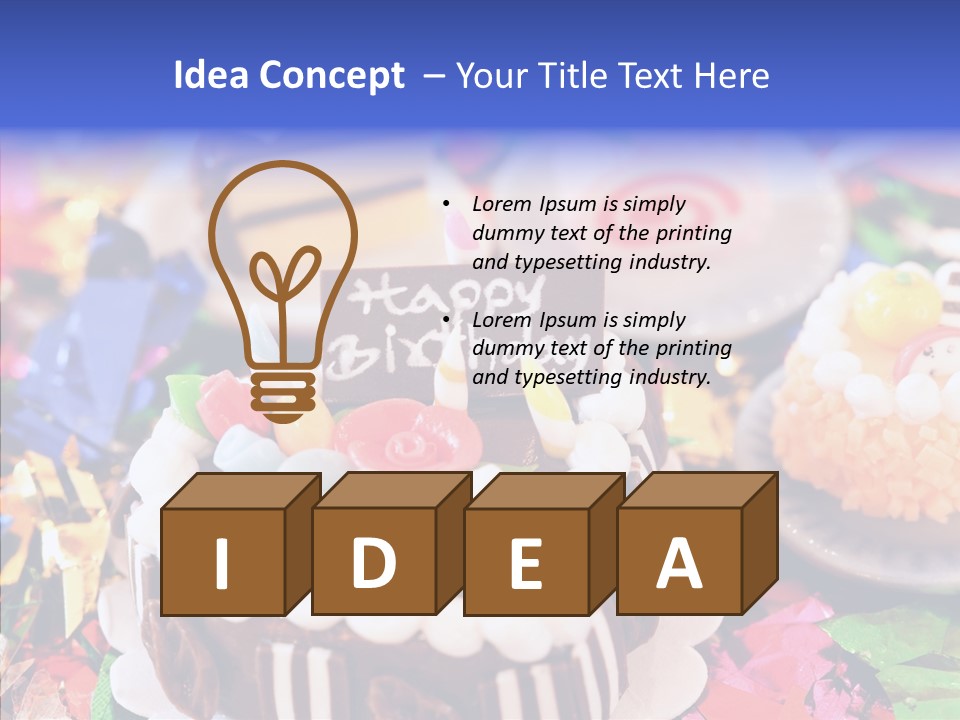 Happy Birthday To You PowerPoint Template