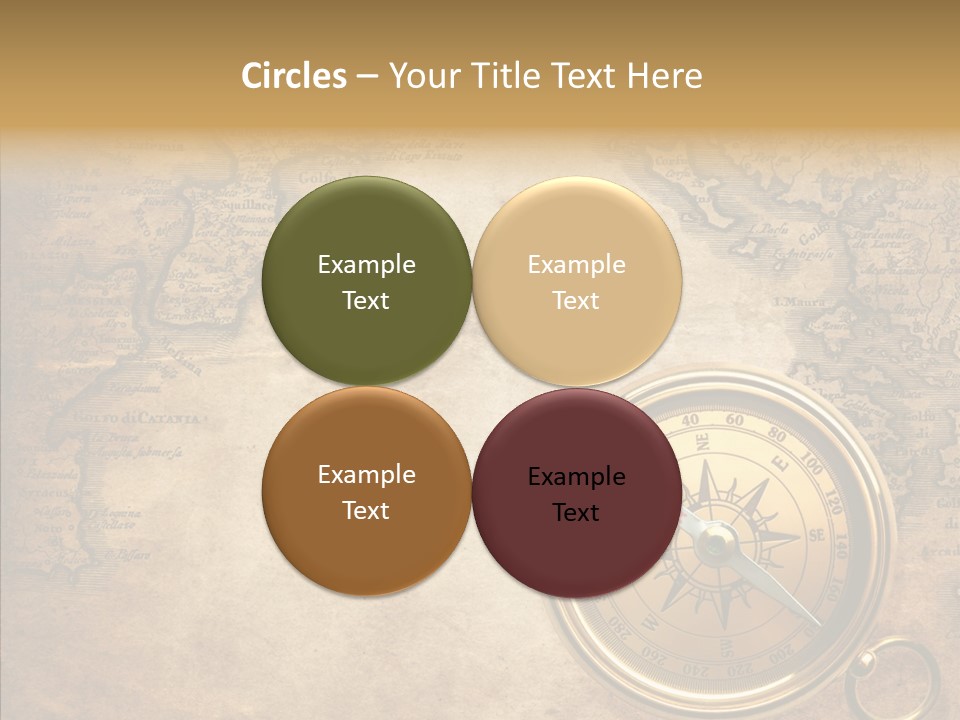 Ancient Compass PowerPoint Template
