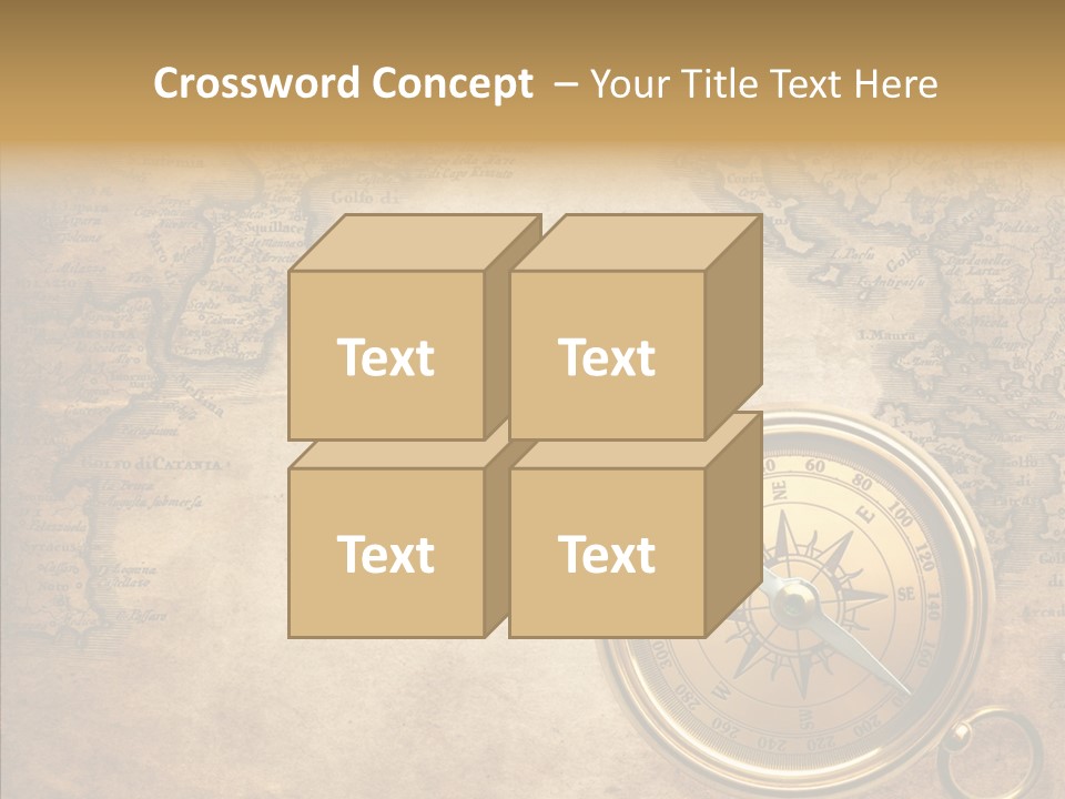 Ancient Compass PowerPoint Template