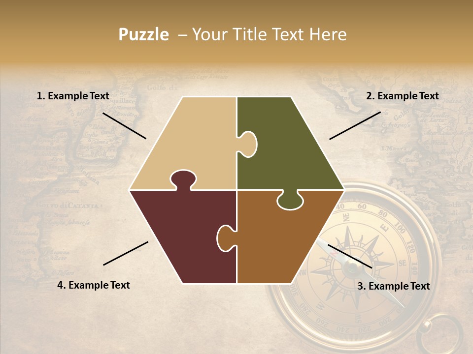 Ancient Compass PowerPoint Template