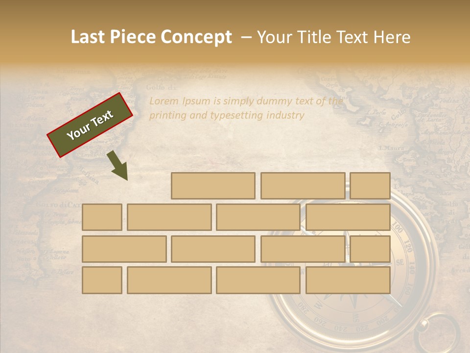 Ancient Compass PowerPoint Template