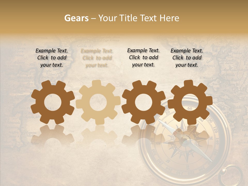 Ancient Compass PowerPoint Template