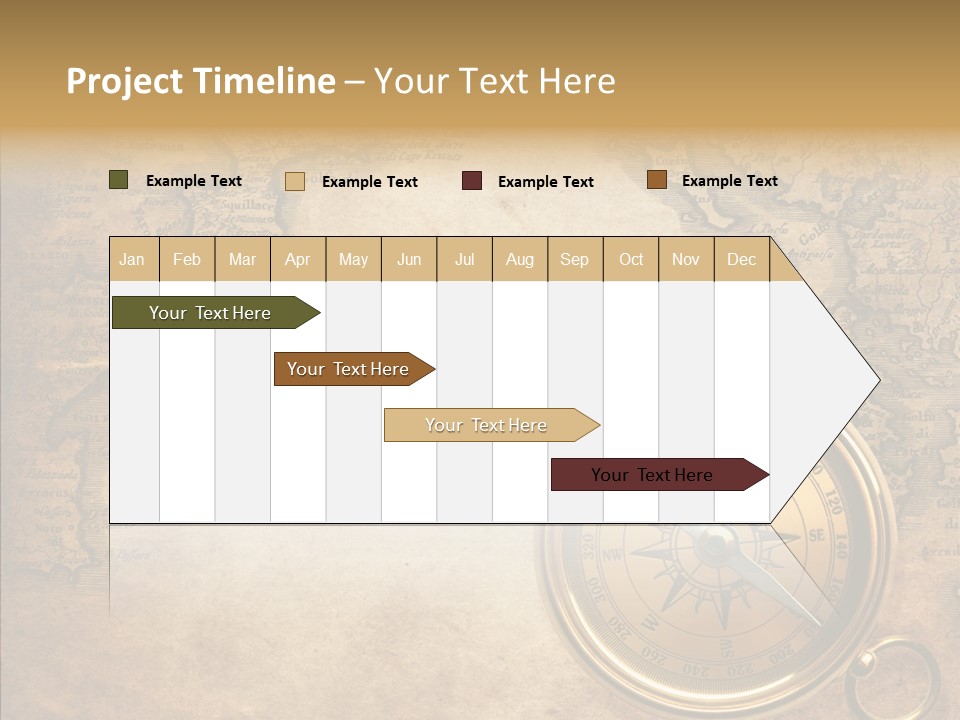Ancient Compass PowerPoint Template