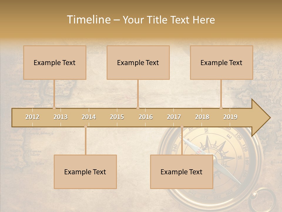 Ancient Compass PowerPoint Template