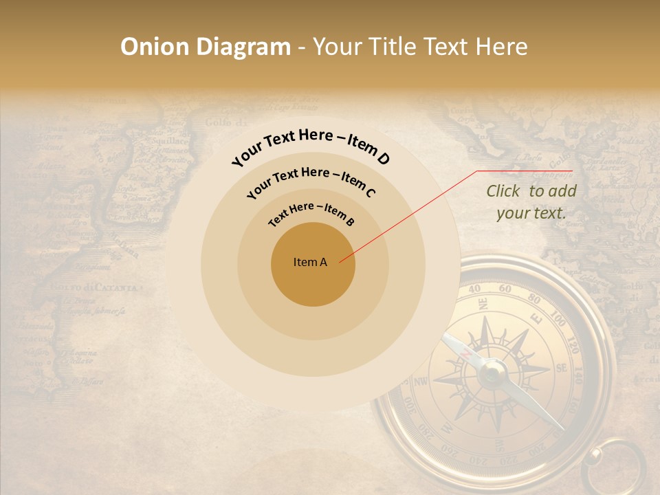 Ancient Compass PowerPoint Template
