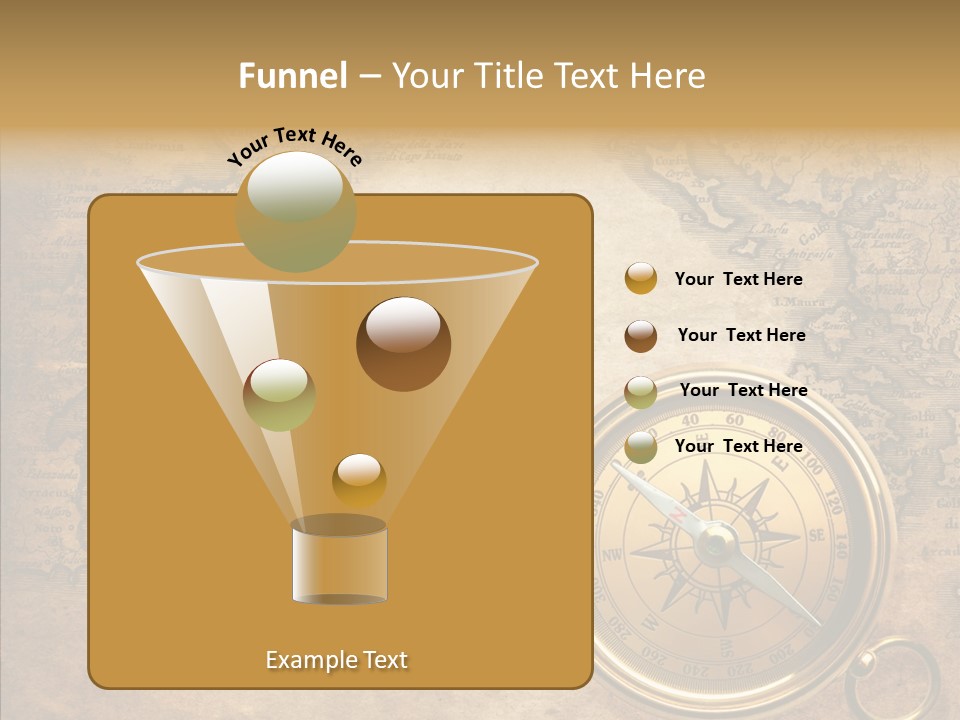 Ancient Compass PowerPoint Template