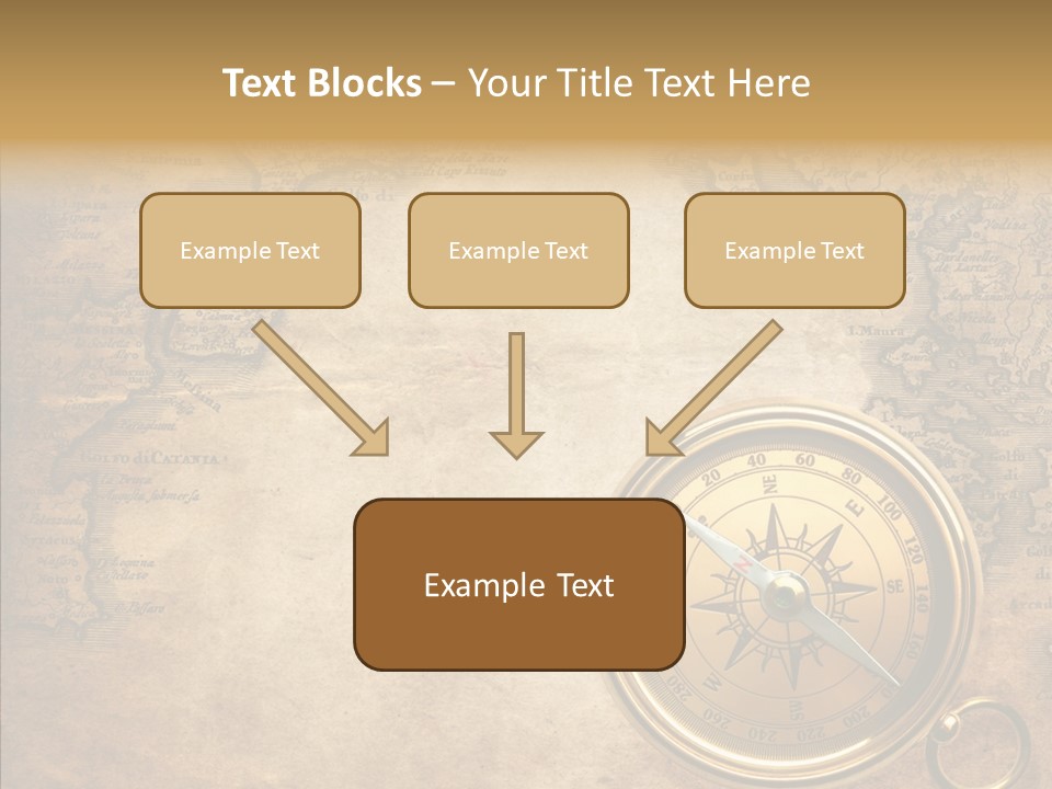 Ancient Compass PowerPoint Template