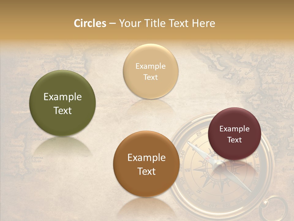 Ancient Compass PowerPoint Template