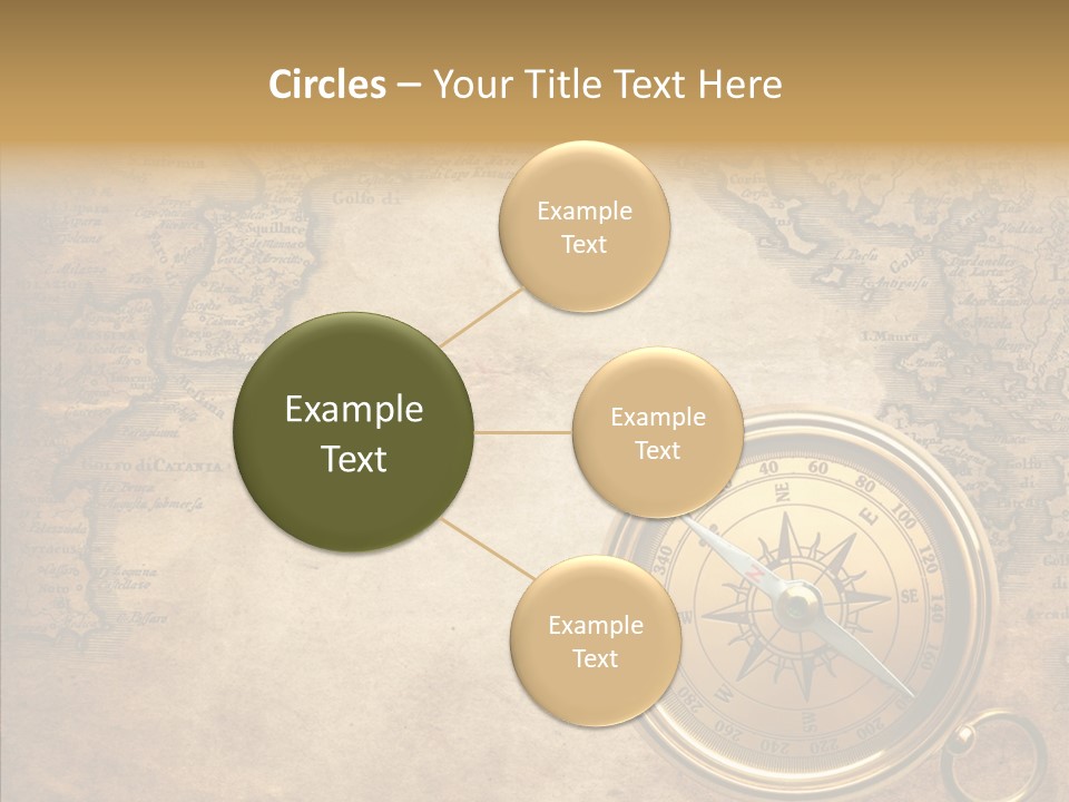 Ancient Compass PowerPoint Template