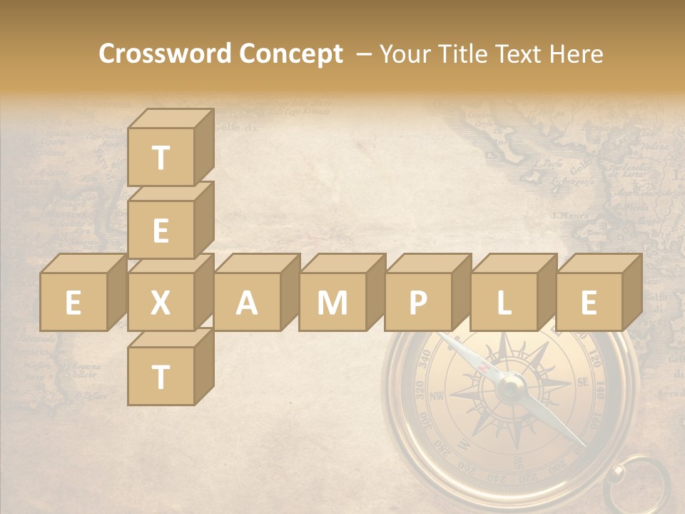 Ancient Compass PowerPoint Template