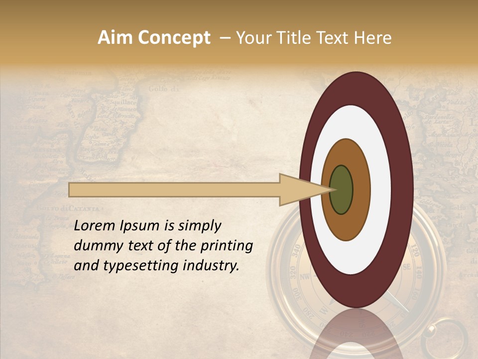 Ancient Compass PowerPoint Template