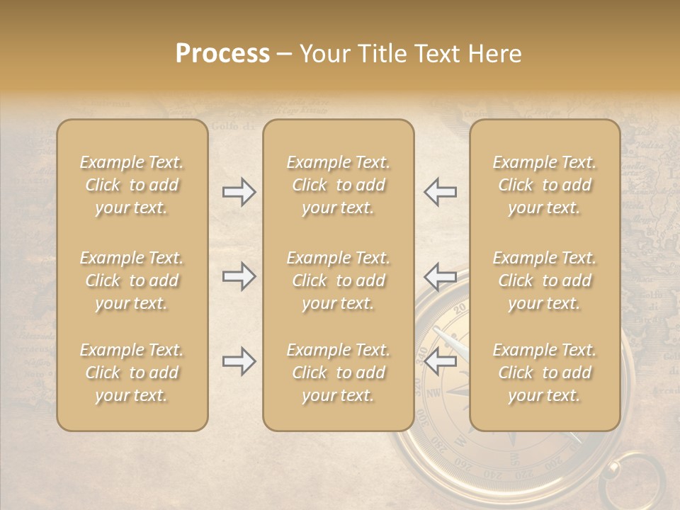 Ancient Compass PowerPoint Template