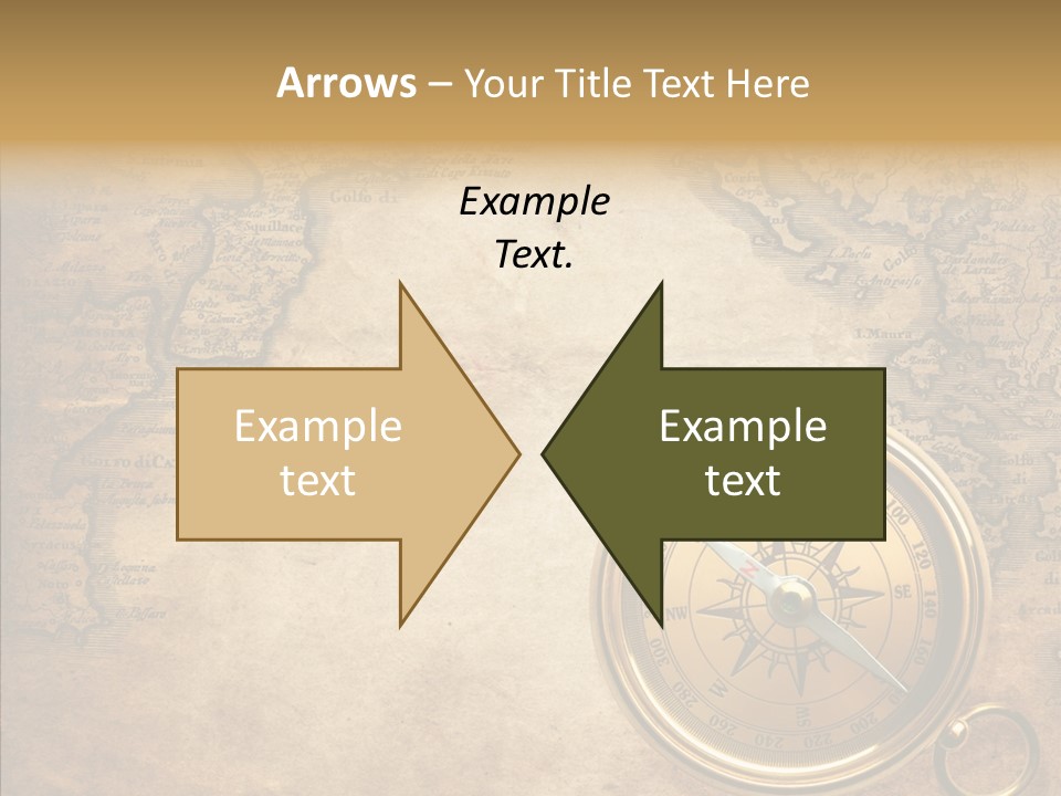 Ancient Compass PowerPoint Template