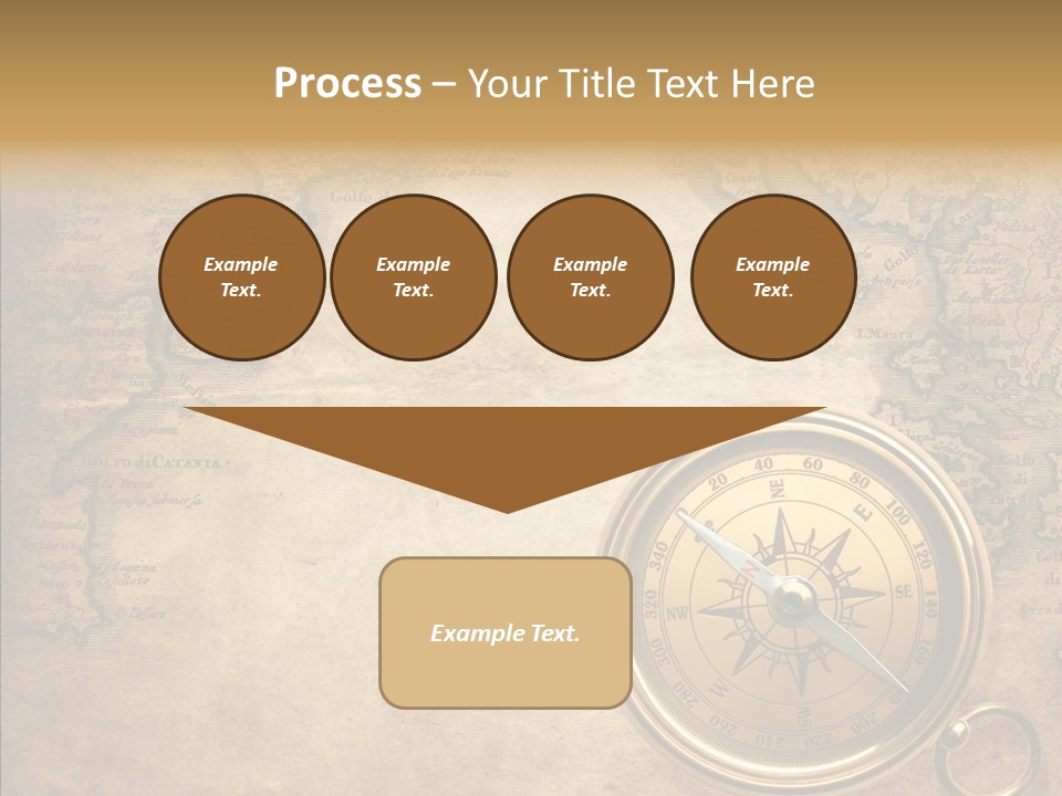 Ancient Compass PowerPoint Template