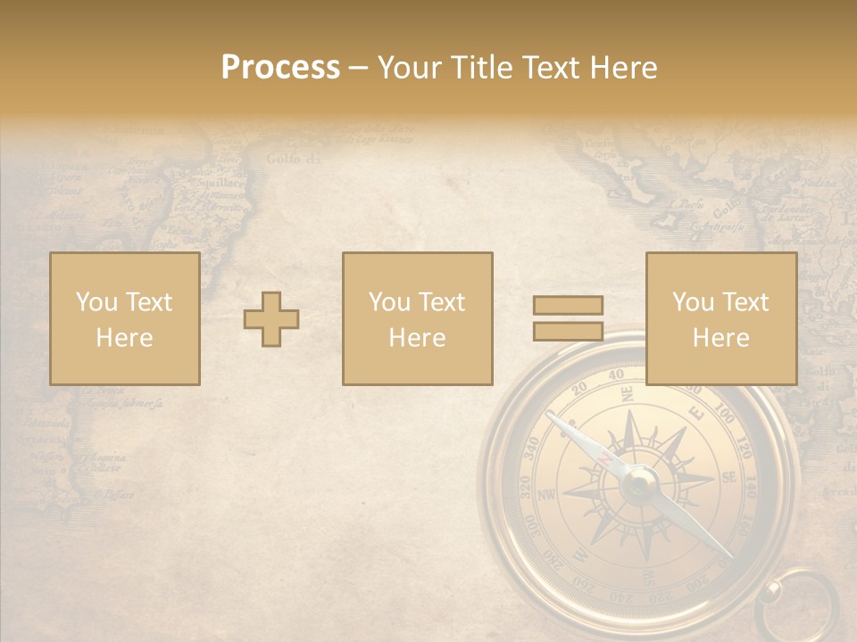 Ancient Compass PowerPoint Template