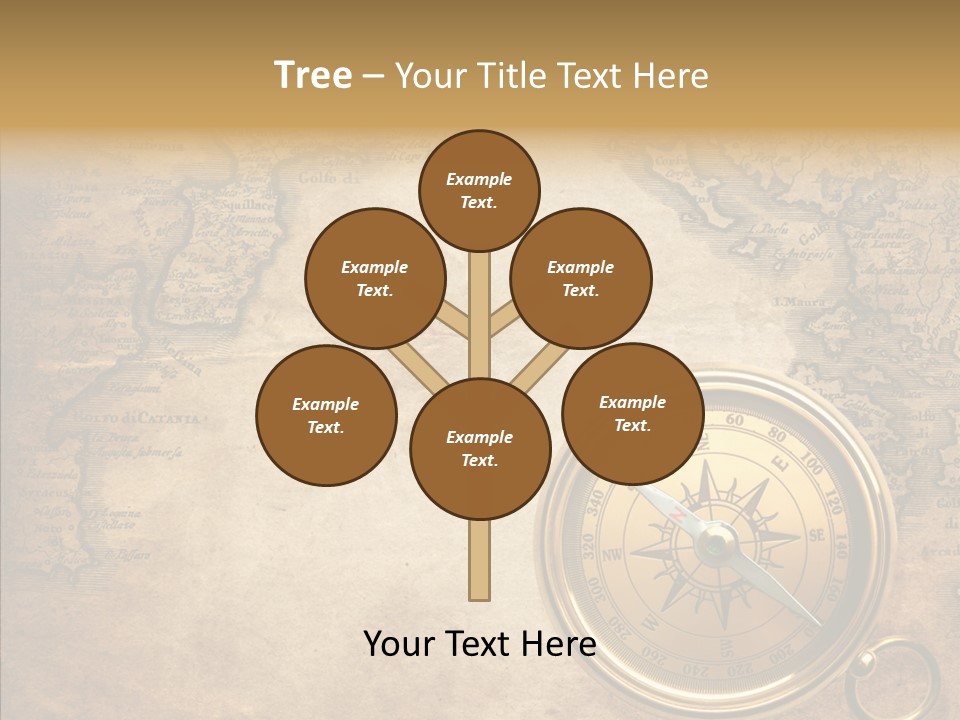 Ancient Compass PowerPoint Template