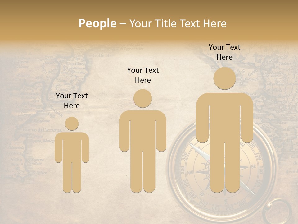 Ancient Compass PowerPoint Template