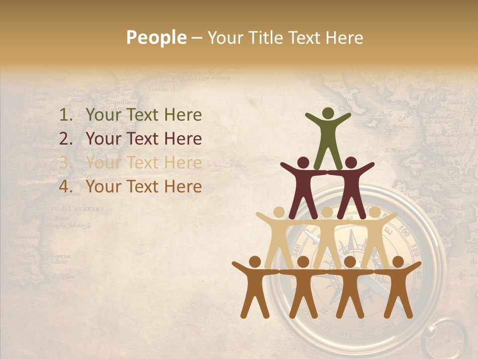 Ancient Compass PowerPoint Template