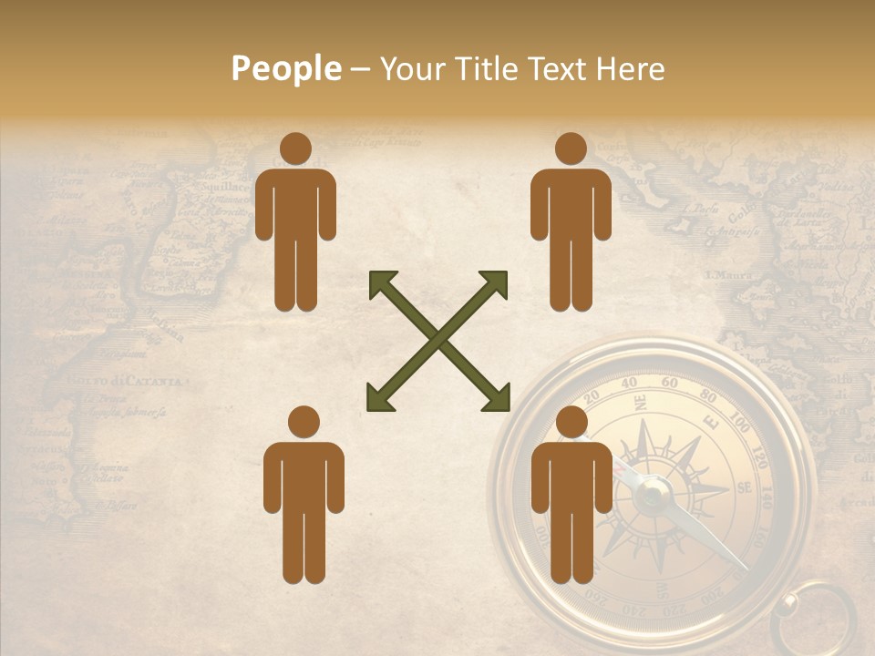 Ancient Compass PowerPoint Template