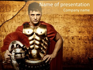 Roman Legionary PowerPoint Template