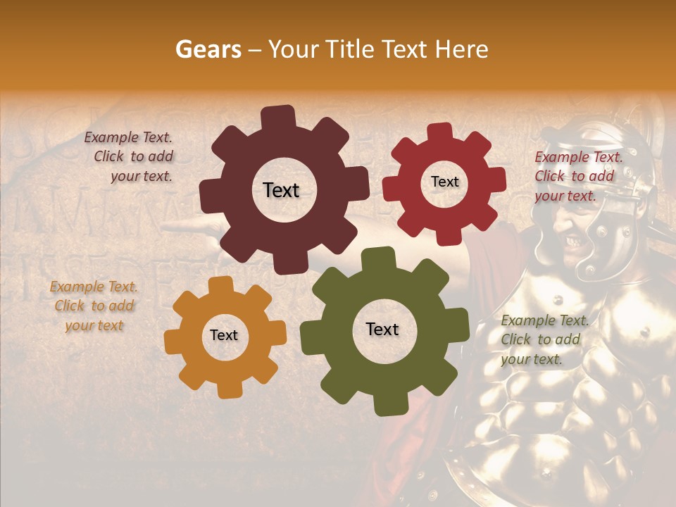 Roman Legionary PowerPoint Template