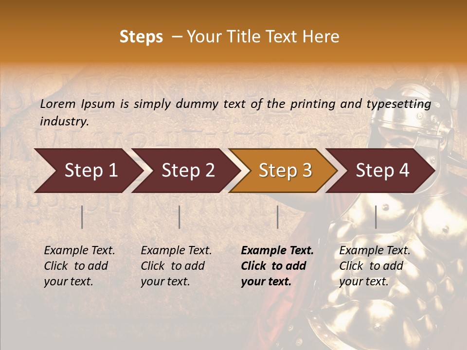 Roman Legionary PowerPoint Template