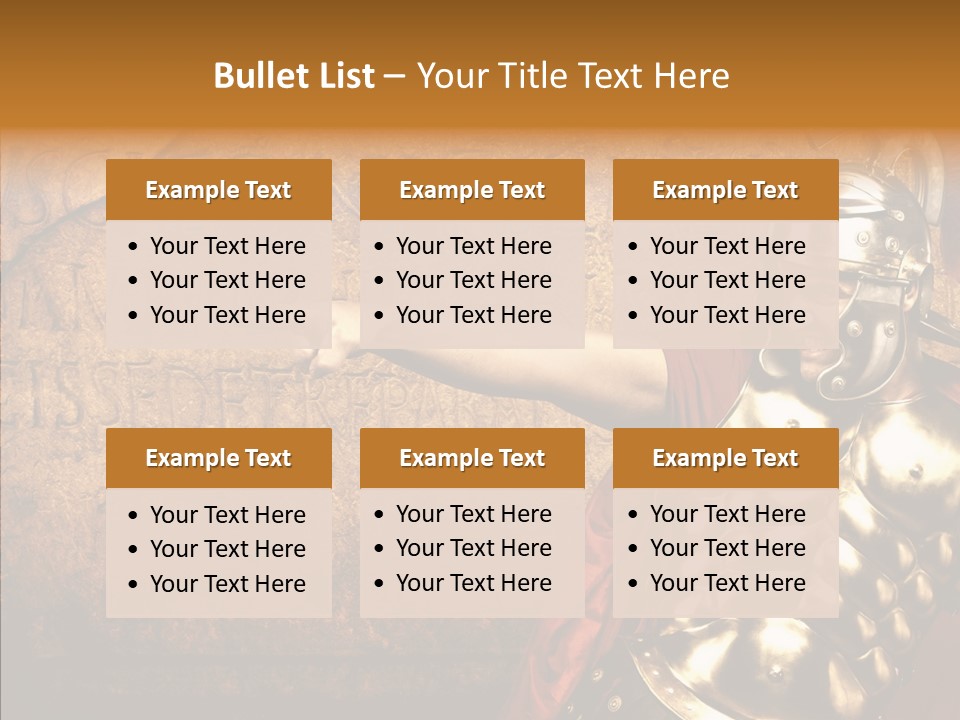 Roman Legionary PowerPoint Template