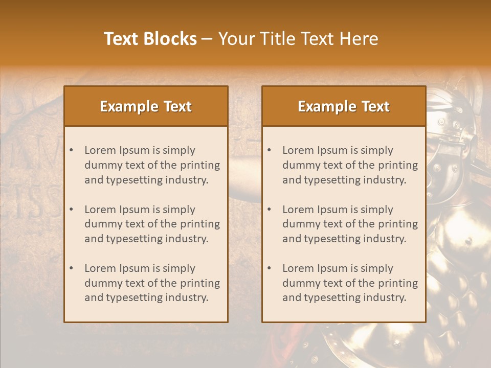 Roman Legionary PowerPoint Template