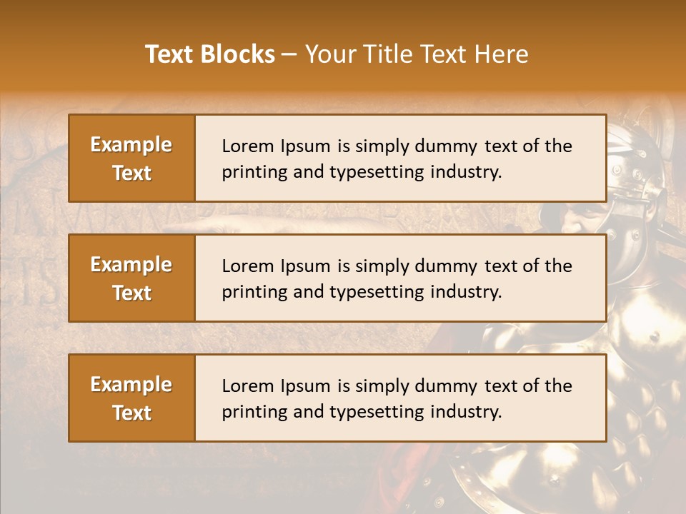 Roman Legionary PowerPoint Template