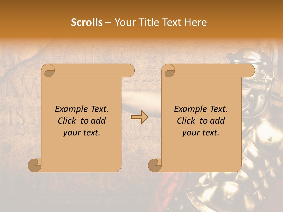 Roman Legionary PowerPoint Template