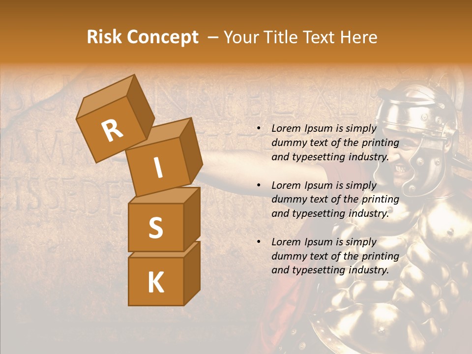 Roman Legionary PowerPoint Template