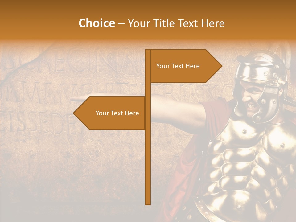 Roman Legionary PowerPoint Template
