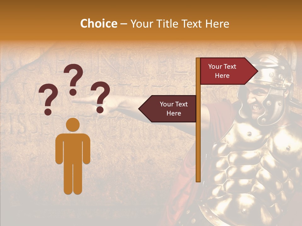 Roman Legionary PowerPoint Template
