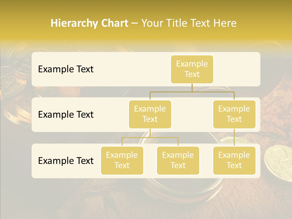 Gold Coins PowerPoint Template