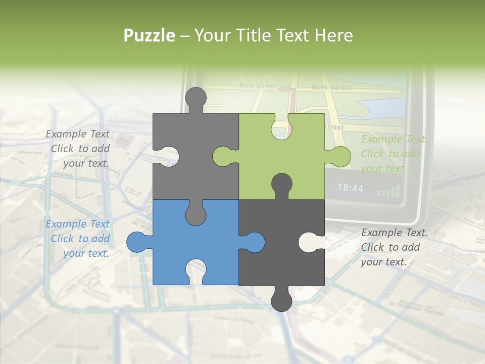 Navigator Device PowerPoint Template