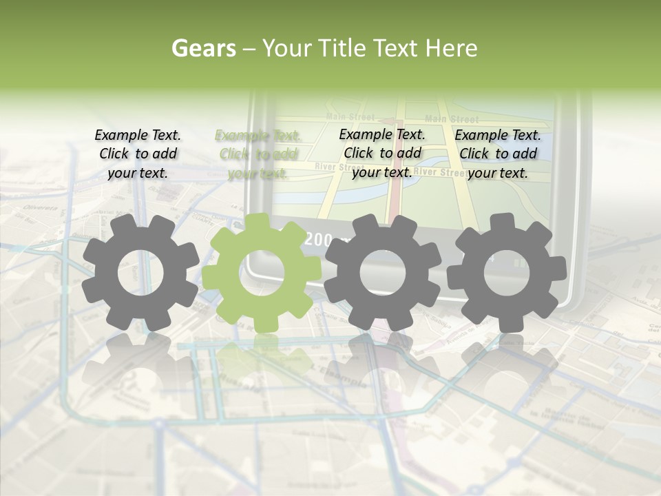 Navigator Device PowerPoint Template