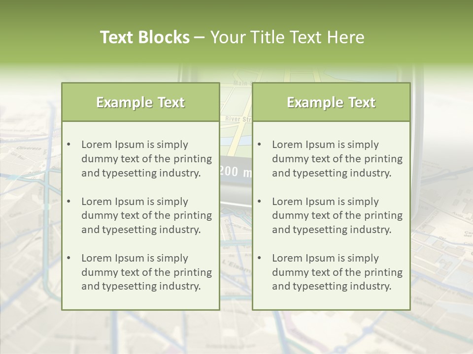 Navigator Device PowerPoint Template