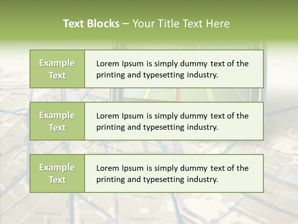 Navigator Device PowerPoint Template