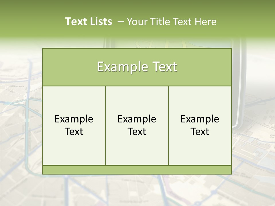 Navigator Device PowerPoint Template