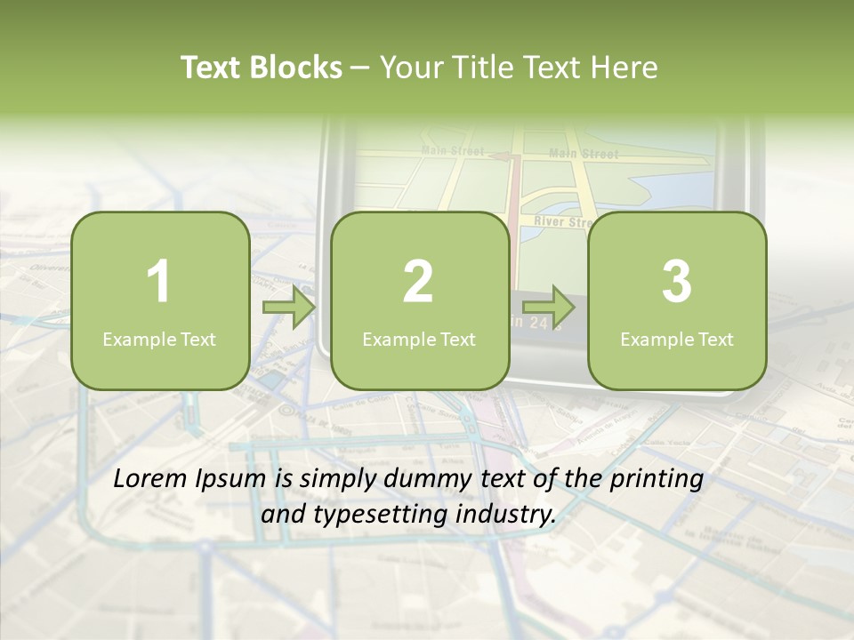 Navigator Device PowerPoint Template