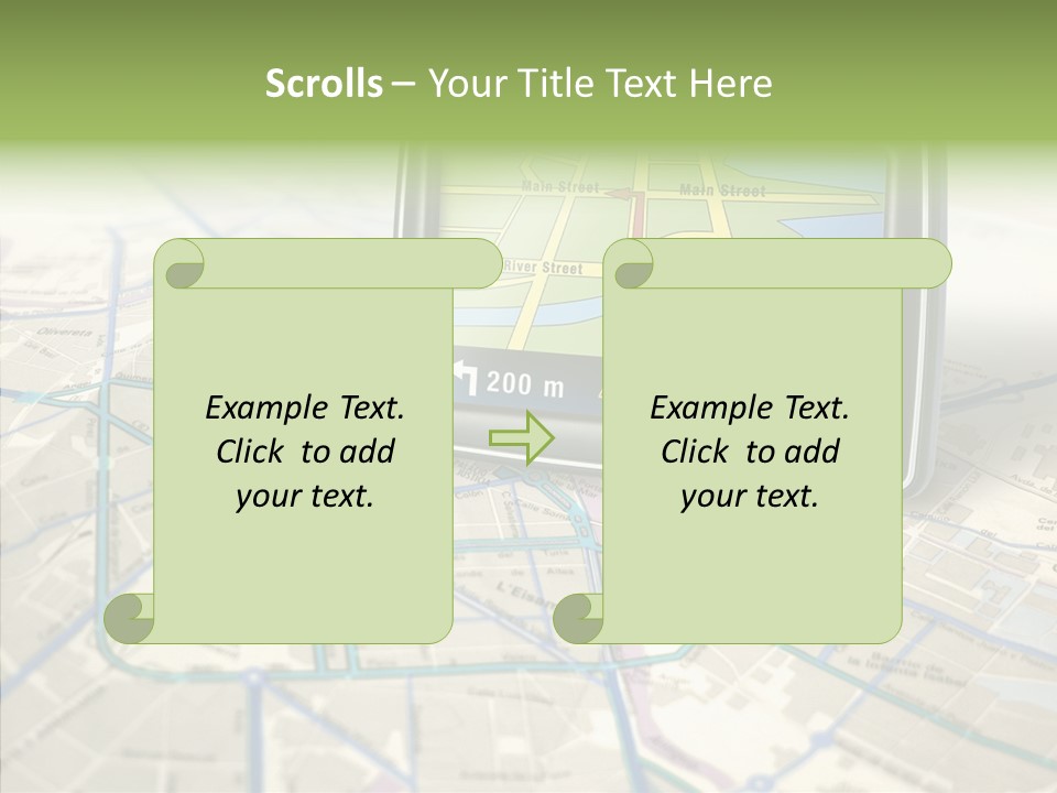 Navigator Device PowerPoint Template