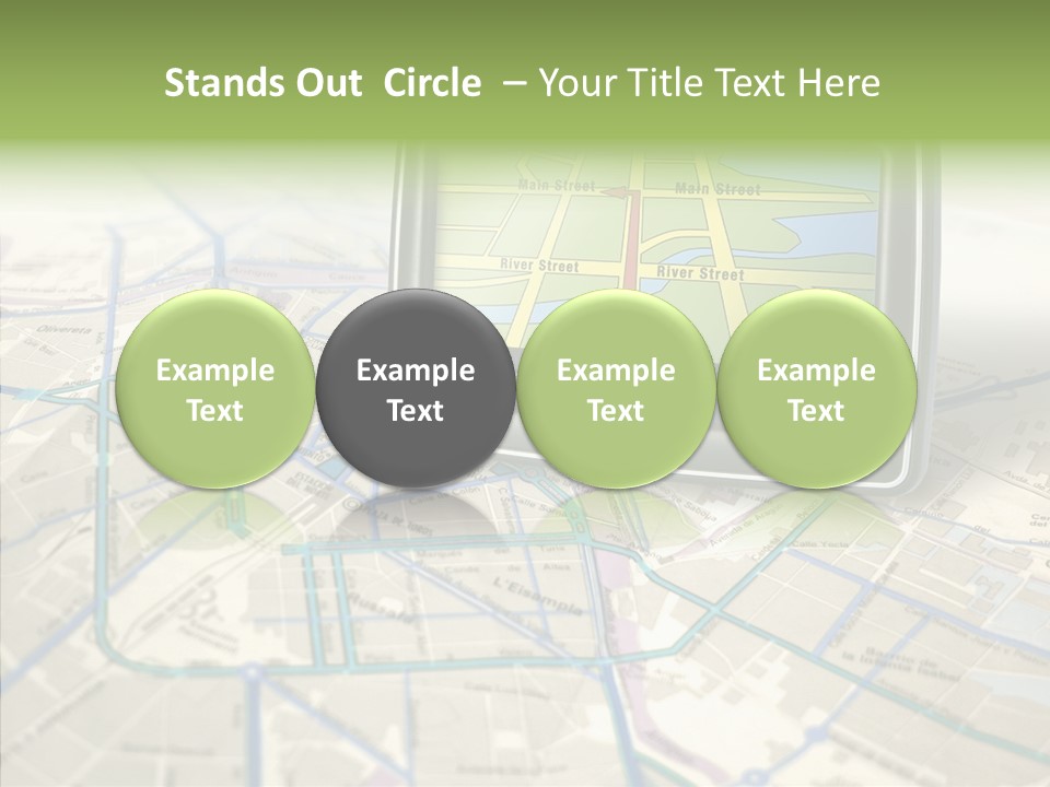 Navigator Device PowerPoint Template